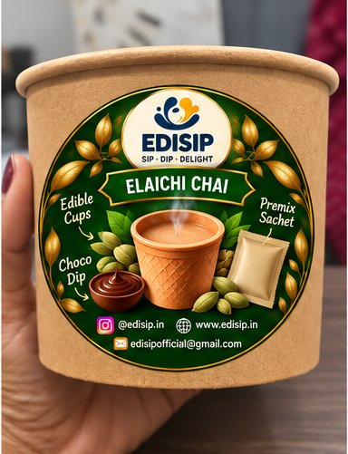 EDISIP Elaichi Chai tub
